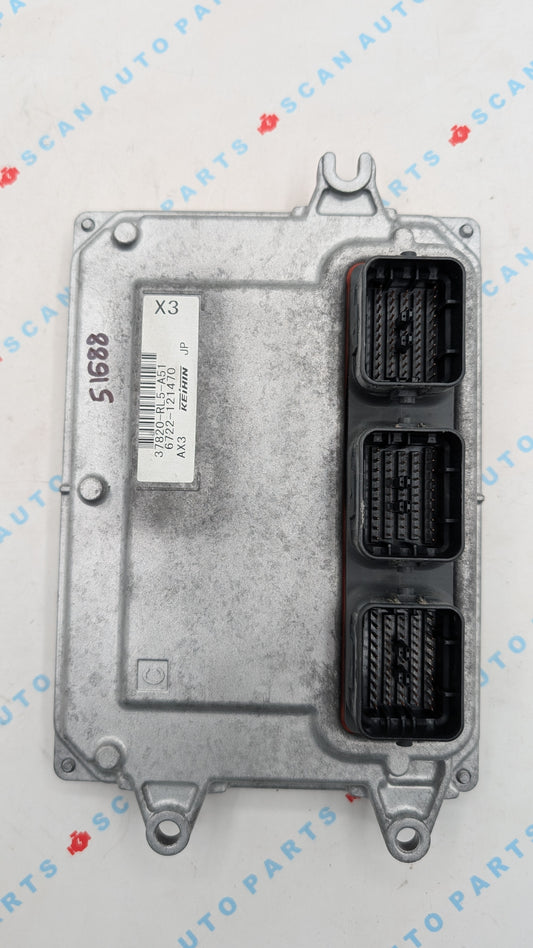 Used 2009 Acura TSX Keihin 37820-RL5-A51 ECU 37820RL5A51