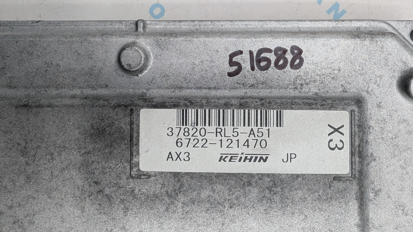 Used 2009 Acura TSX Keihin 37820-RL5-A51 ECU 37820RL5A51