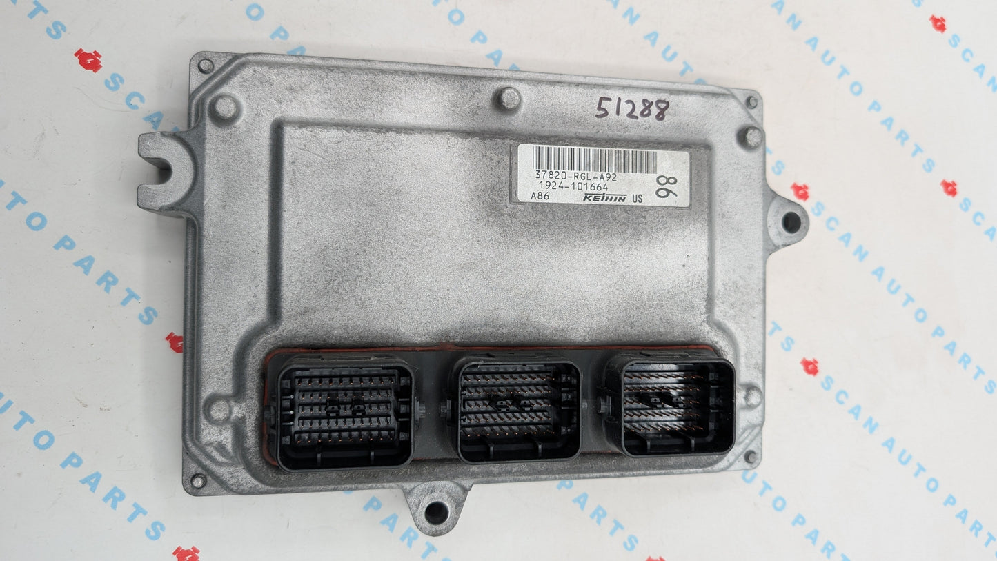 Used 2008 Honda Odyssey Keihin 37820-RGL-A92 ECU 37820RGLA92
