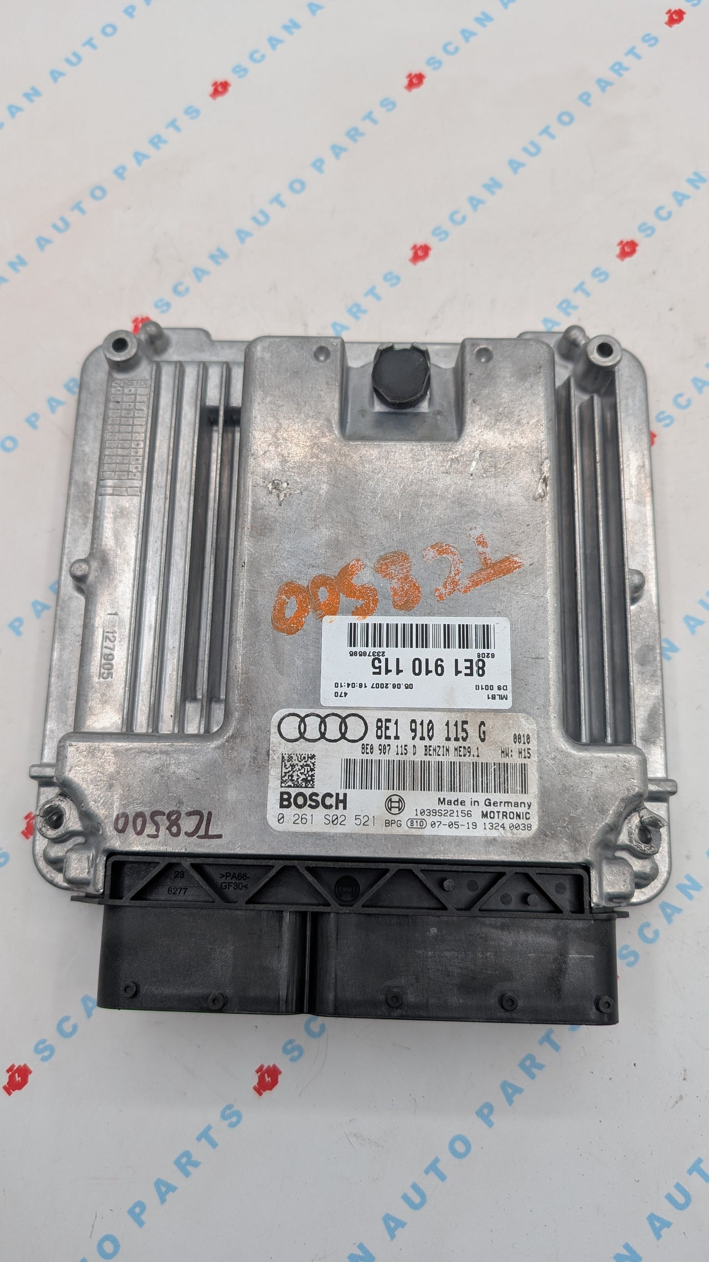 Used 2006 Audi A4 Bosch 8E1910115G ECU MED9.1 / 0261S02521