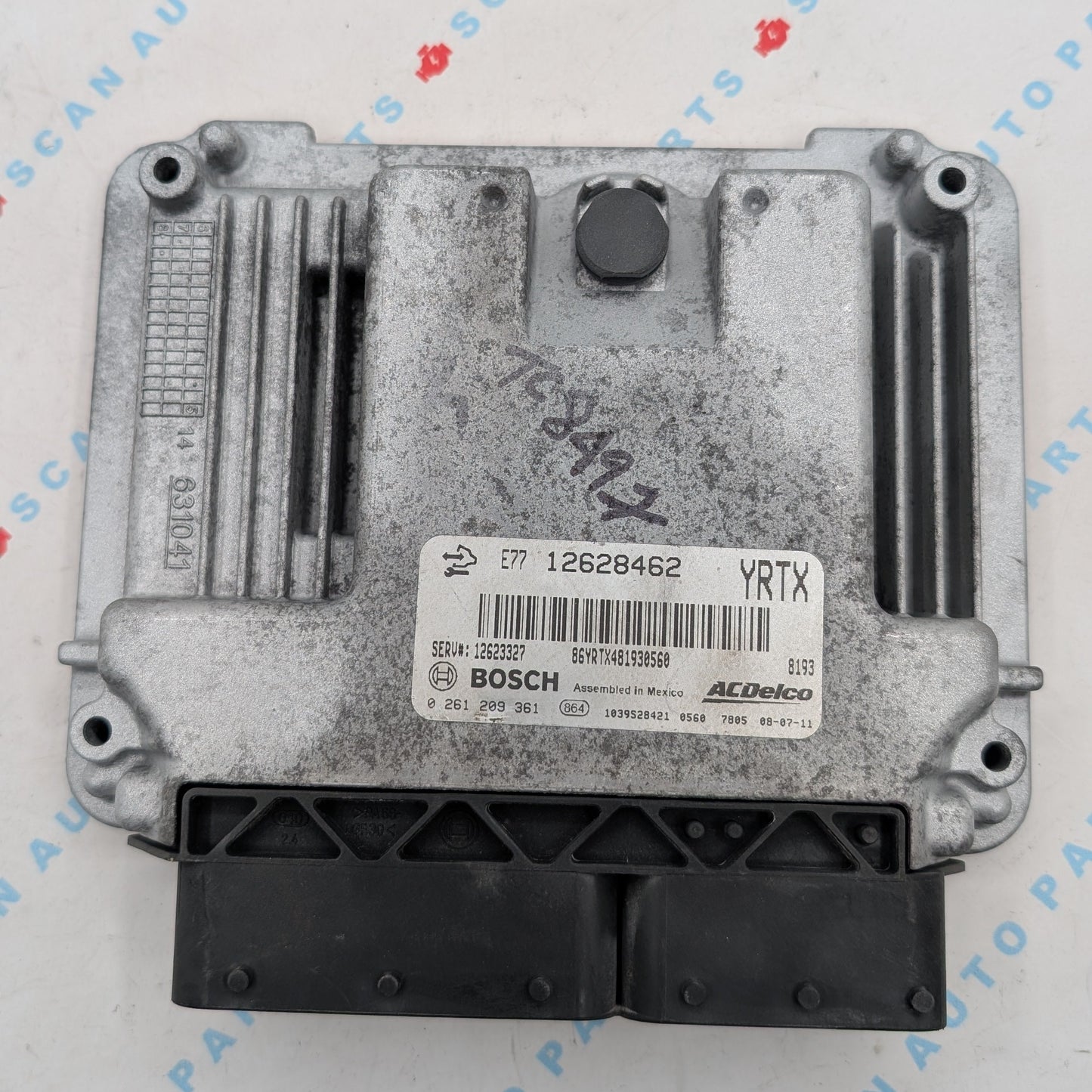 Used 2009 Cadillac CTS Bosch E77 12628462 ECU 0261209361