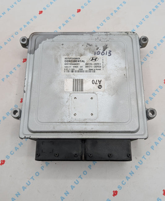 Used 2017 Hyundai Elantra Continental 39170-2EFC1 ECU SIM2K-251