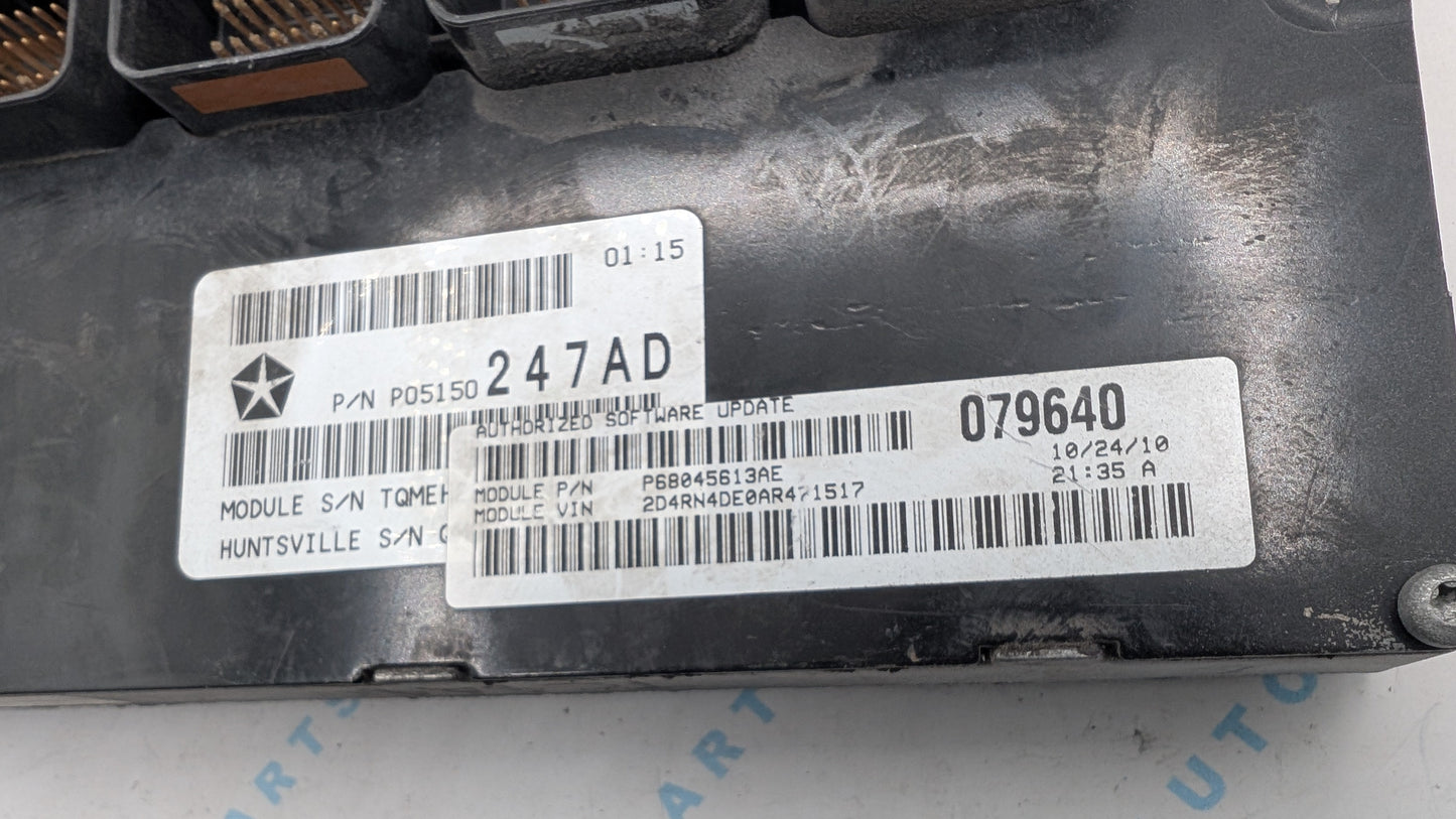 Used 2007 Dodge Caravan Mopar P05150247AD ECU P68045613AE