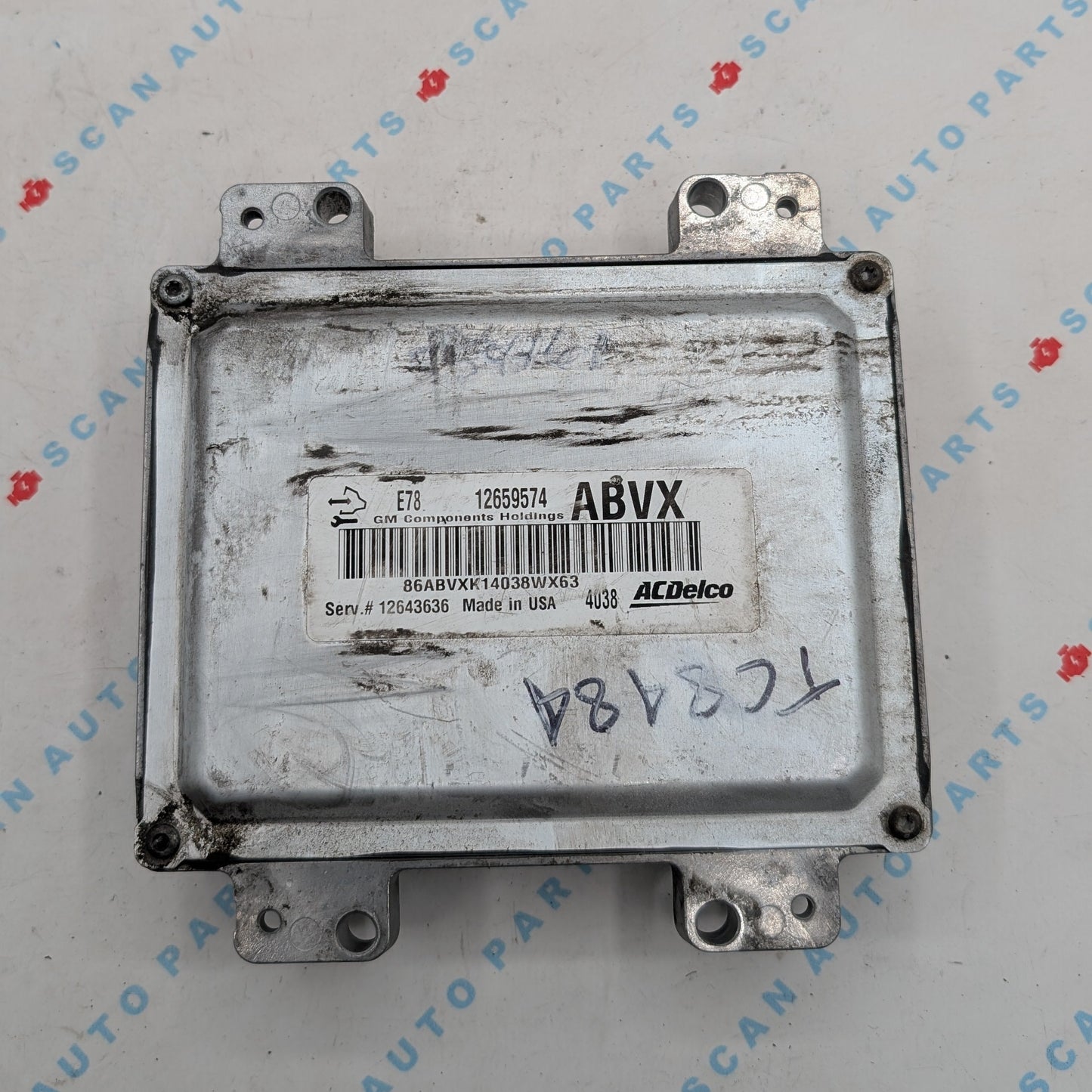 Used 2014 Chevrolet Spark ACDelco E78 12659574 ECU 12643636