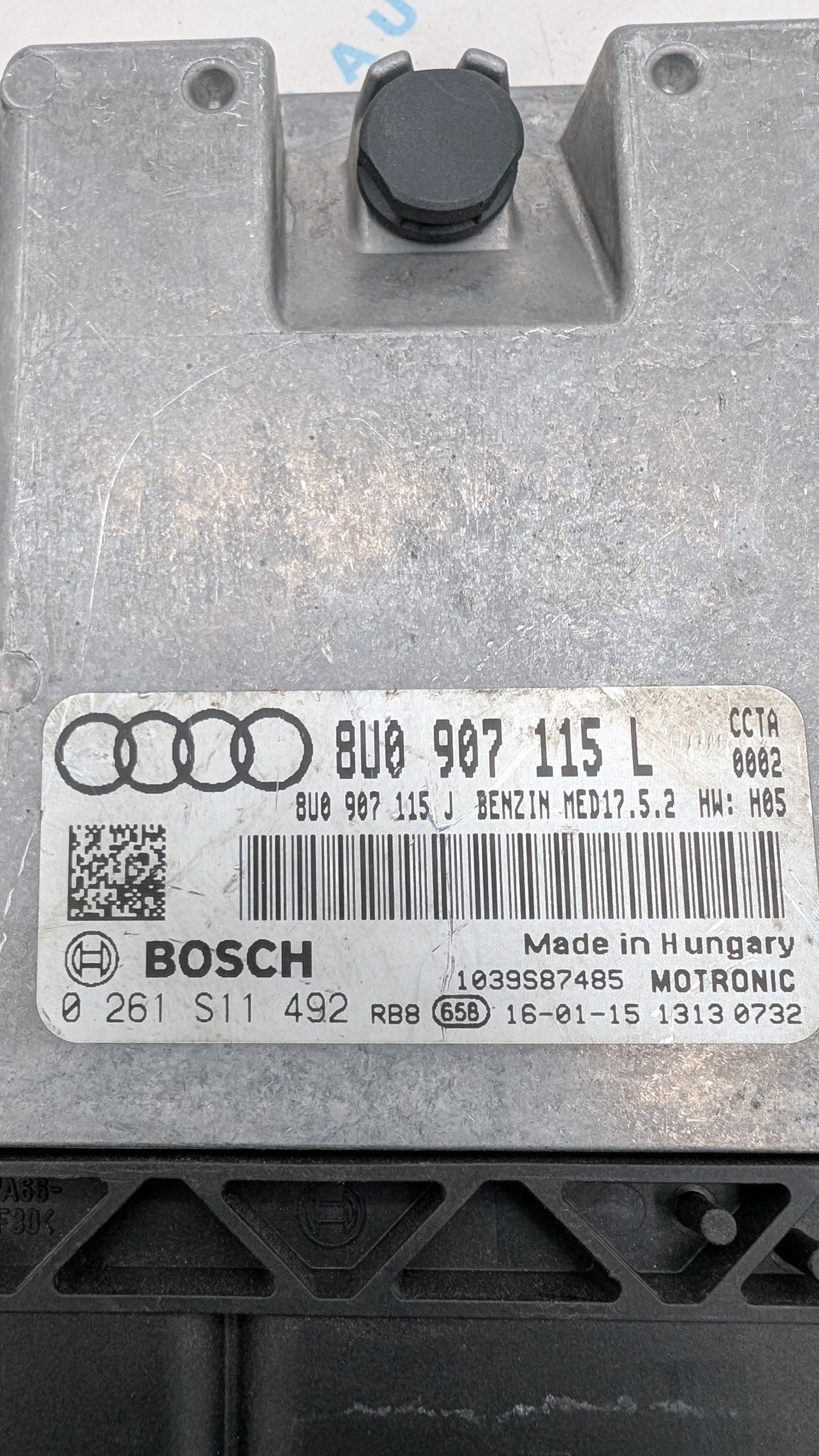 Used 2018 Audi Q3 Bosch 8U0907115L ECU 0261S11492 / MED17.5.2