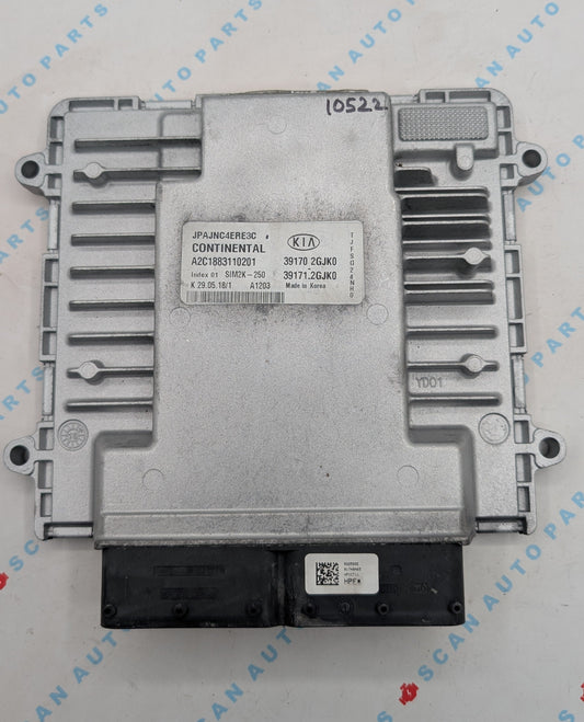 Used 2019 Kia Optima Continental 39170-2GJK0 ECU SIM2K-250 / A2C1883110201