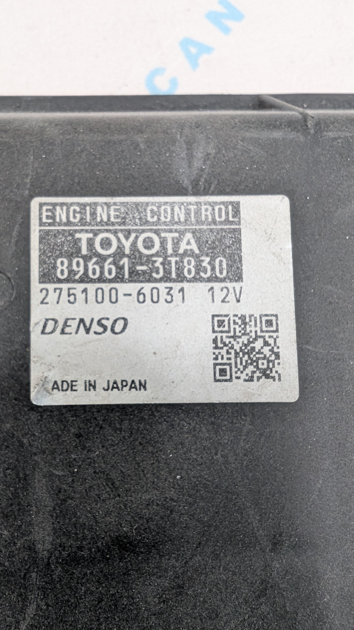 Used 2007 Lexus ES350 Denso 89661-3T830 ECU 275100-6031