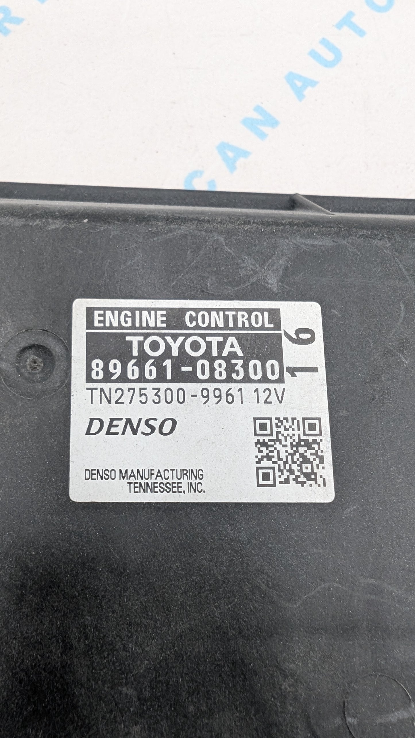 Used 2011 Toyota Sienna Denso 89661-08300 ECU TN275300-9961