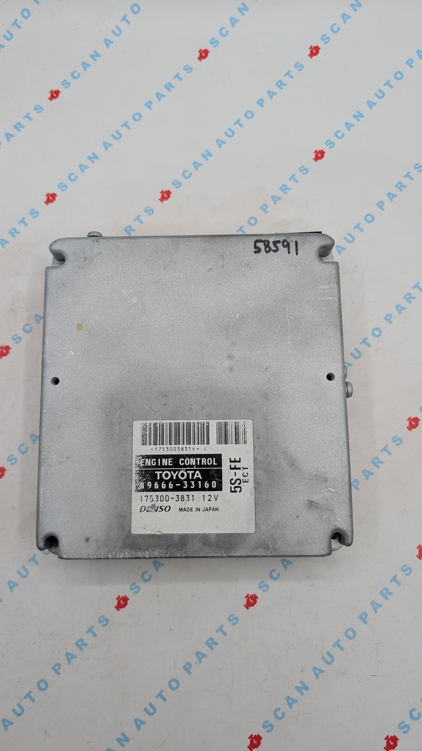 Used 2001 Toyota Camry Denso 89666-33160 ECU 175300-3831