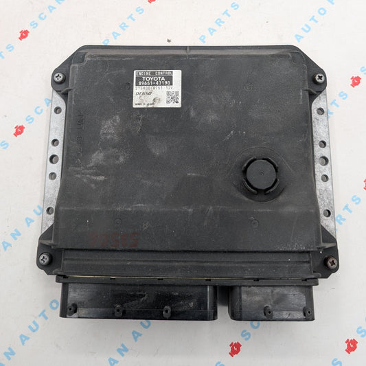 Used 2012 Hyundai Prius Denso 89661-47190 ECU 275400-8751