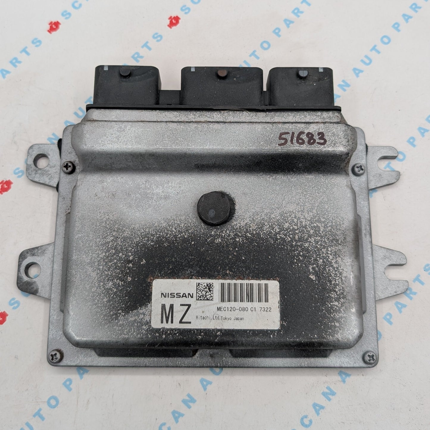 Used 2008 Nissan Altima Hitachi MEC120-080 C1 ECU MEC120-080 C1