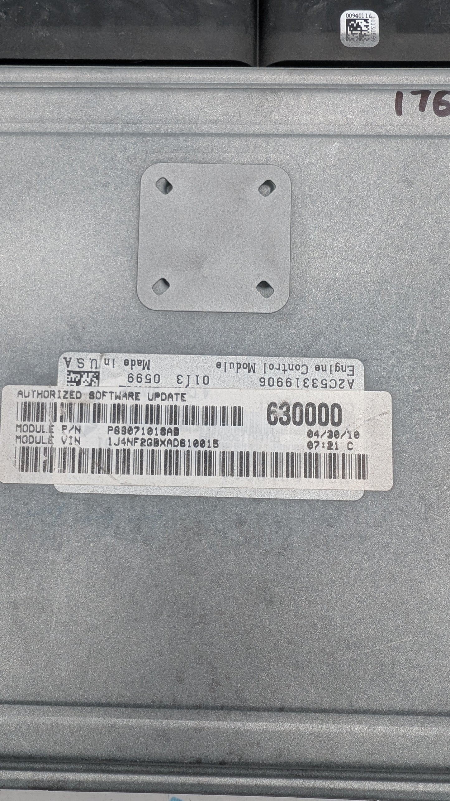Used 2010 Jeep Patriot Continental P68071018AB ECU P68071018AB