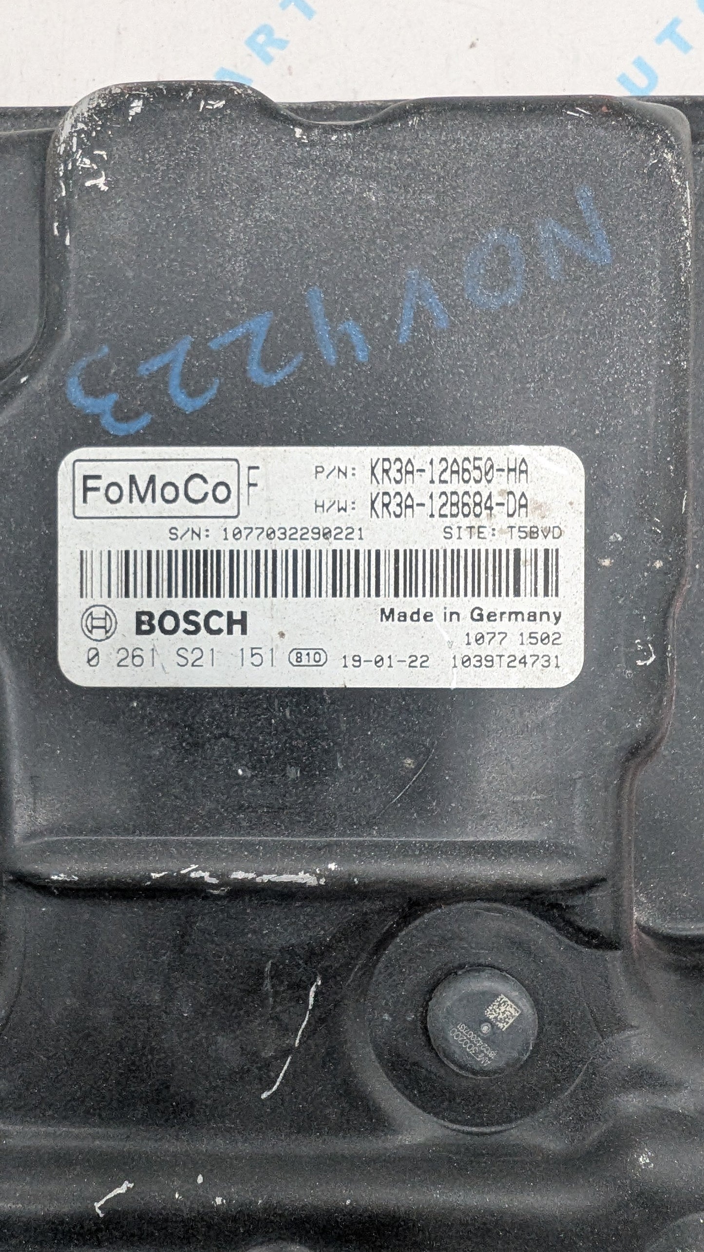 Used 2019 Ford Mustang FoMoCo KR3A-12A650-HA ECU 0261S21151