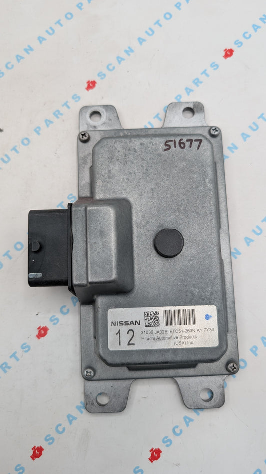 Used 2008 Nissan Altima Hitachi  ECU 31036 JA02E ETC51-263N A1
