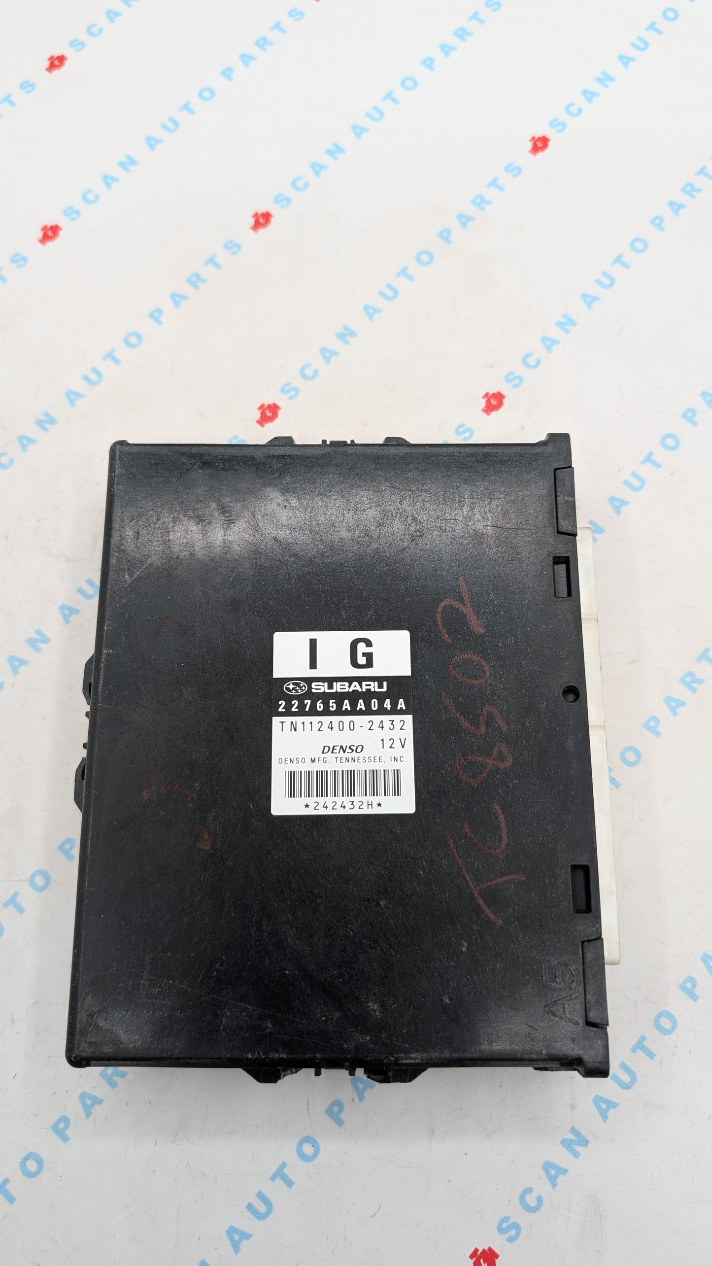 Used 2010 Subaru Outback Denso 22765AA04A ECU TN112400-2432