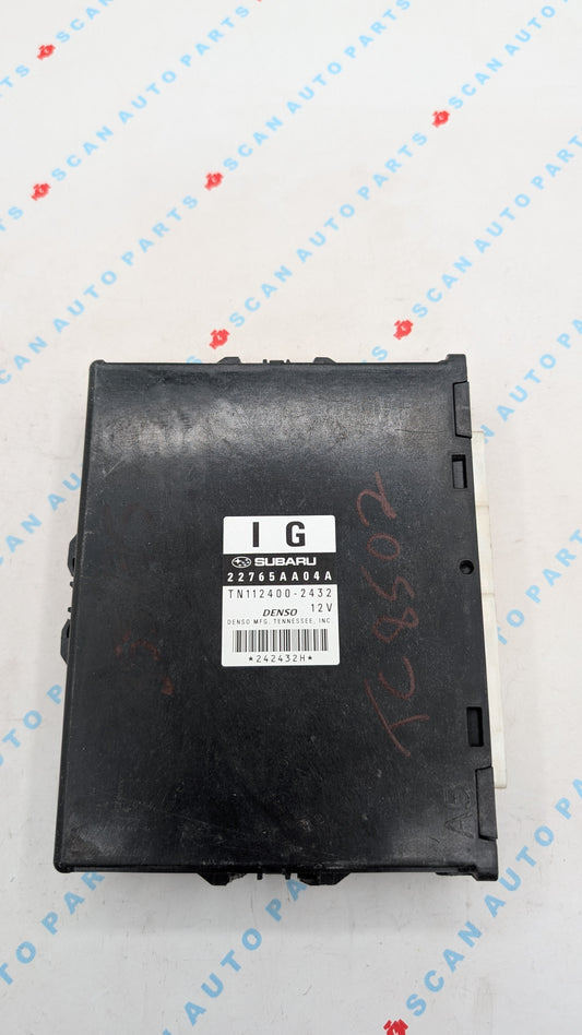 Used 2010 Subaru Outback Denso 22765AA04A ECU TN112400-2432
