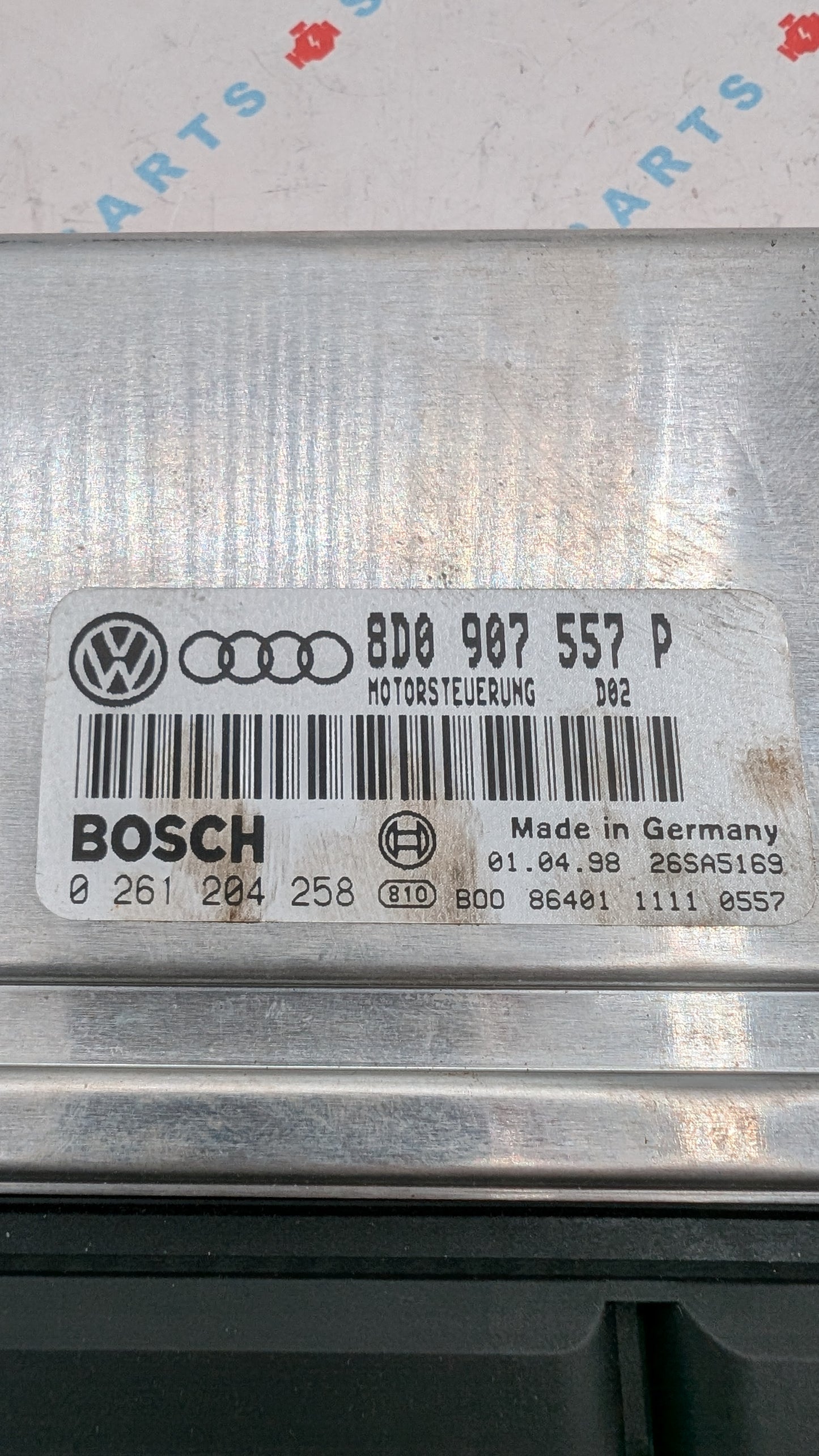 Used 1998 Volkswagen Passat Bosch 8D0907557P ECU 0261204258