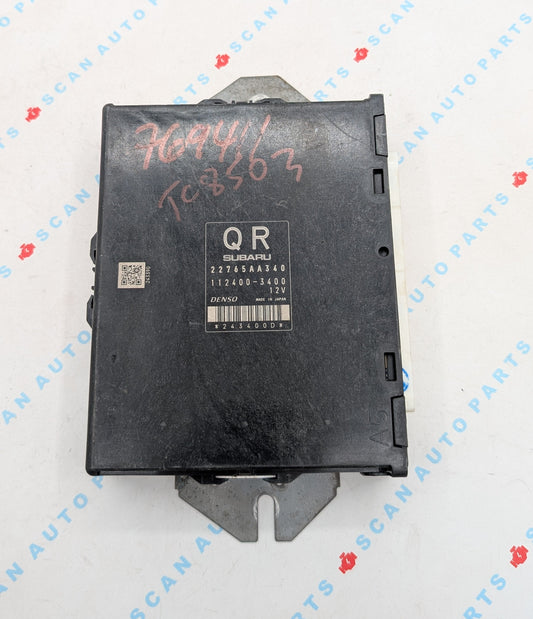 Used 2010 Subaru Forester Denso 22765AA340 ECU 112400-3400