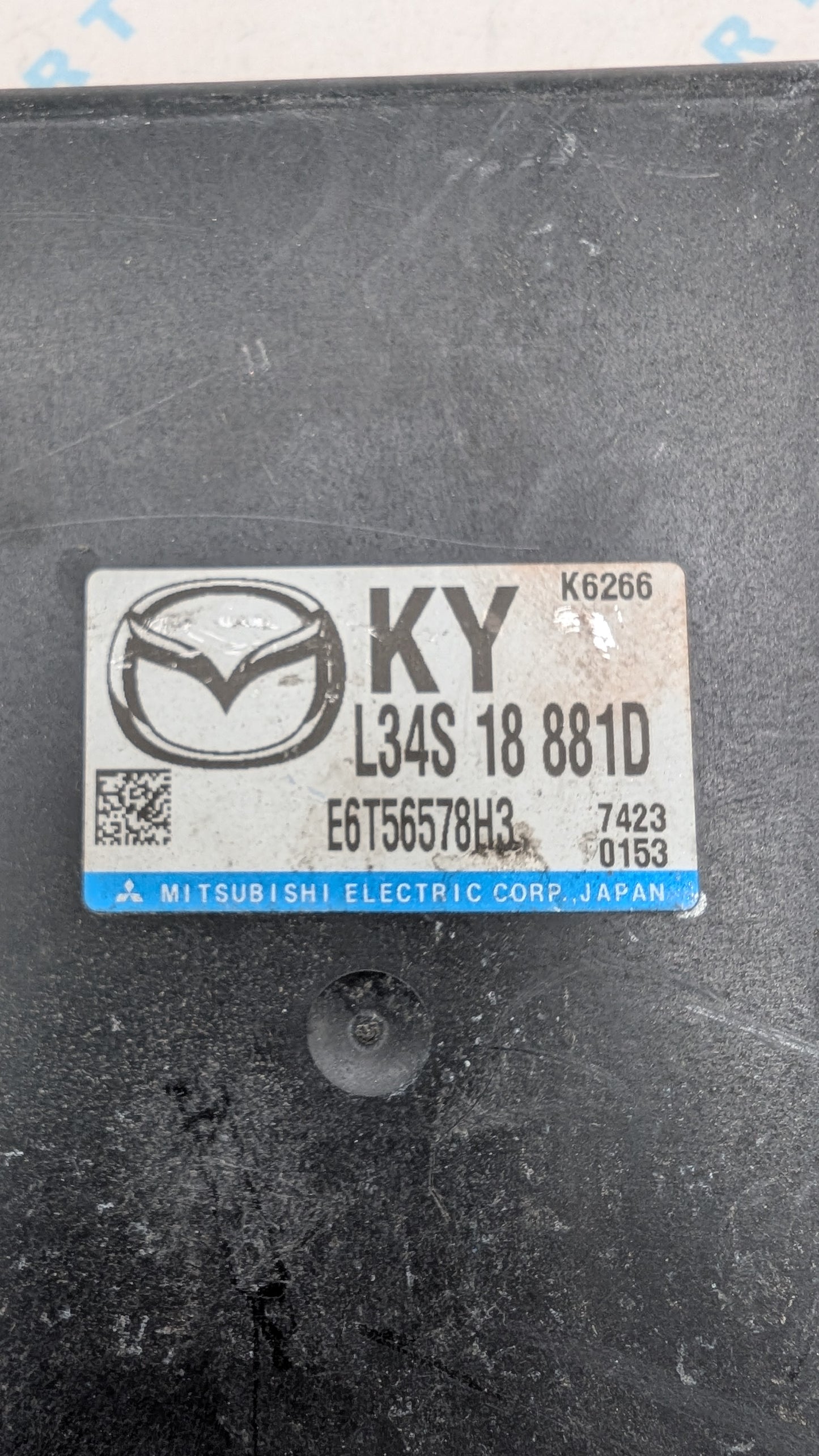 Used 2007 Mazda 3 Mitsubishi L34S18881D ECU E6T56578H3