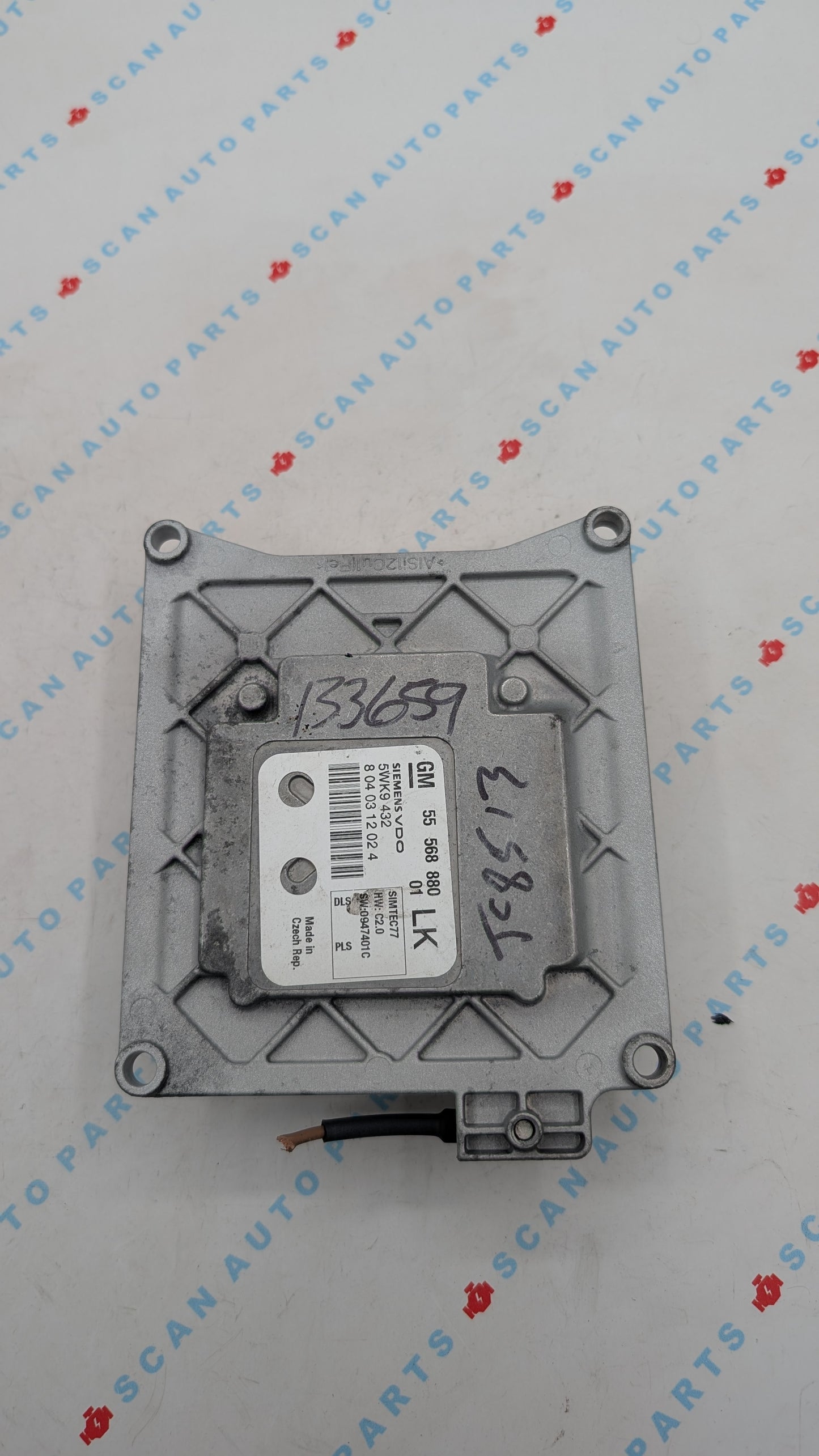 Used 2008 Open Astra Siemens VDO 55568880 ECU 5WK9432