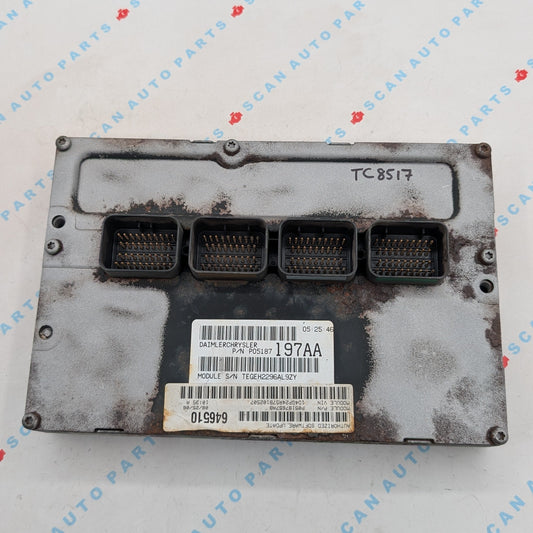 Used 2007 Dodge Caravan Chrsyler P05187197AA ECU P05187657AB