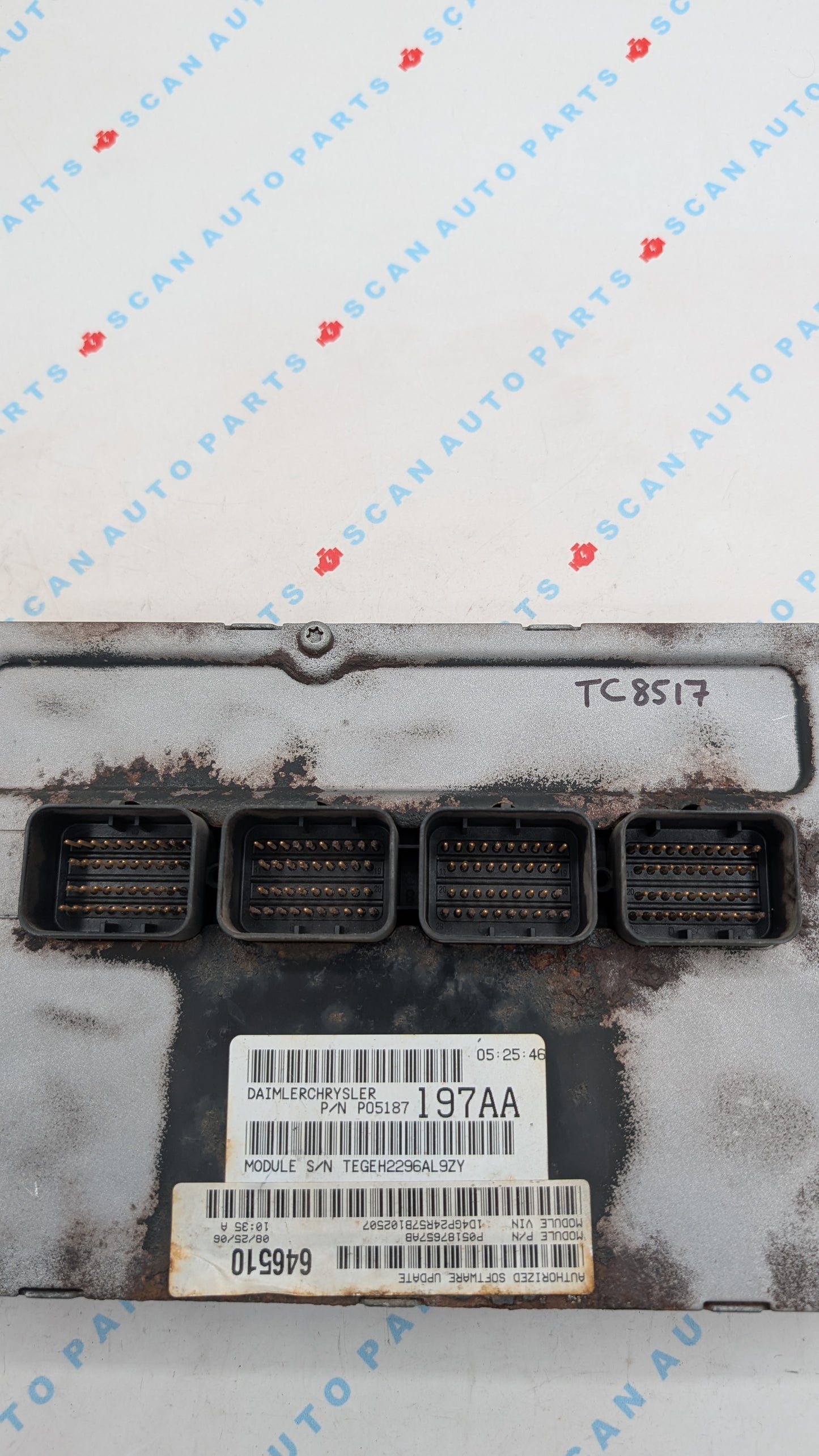 Used 2007 Dodge Caravan Chrsyler P05187197AA ECU P05187657AB