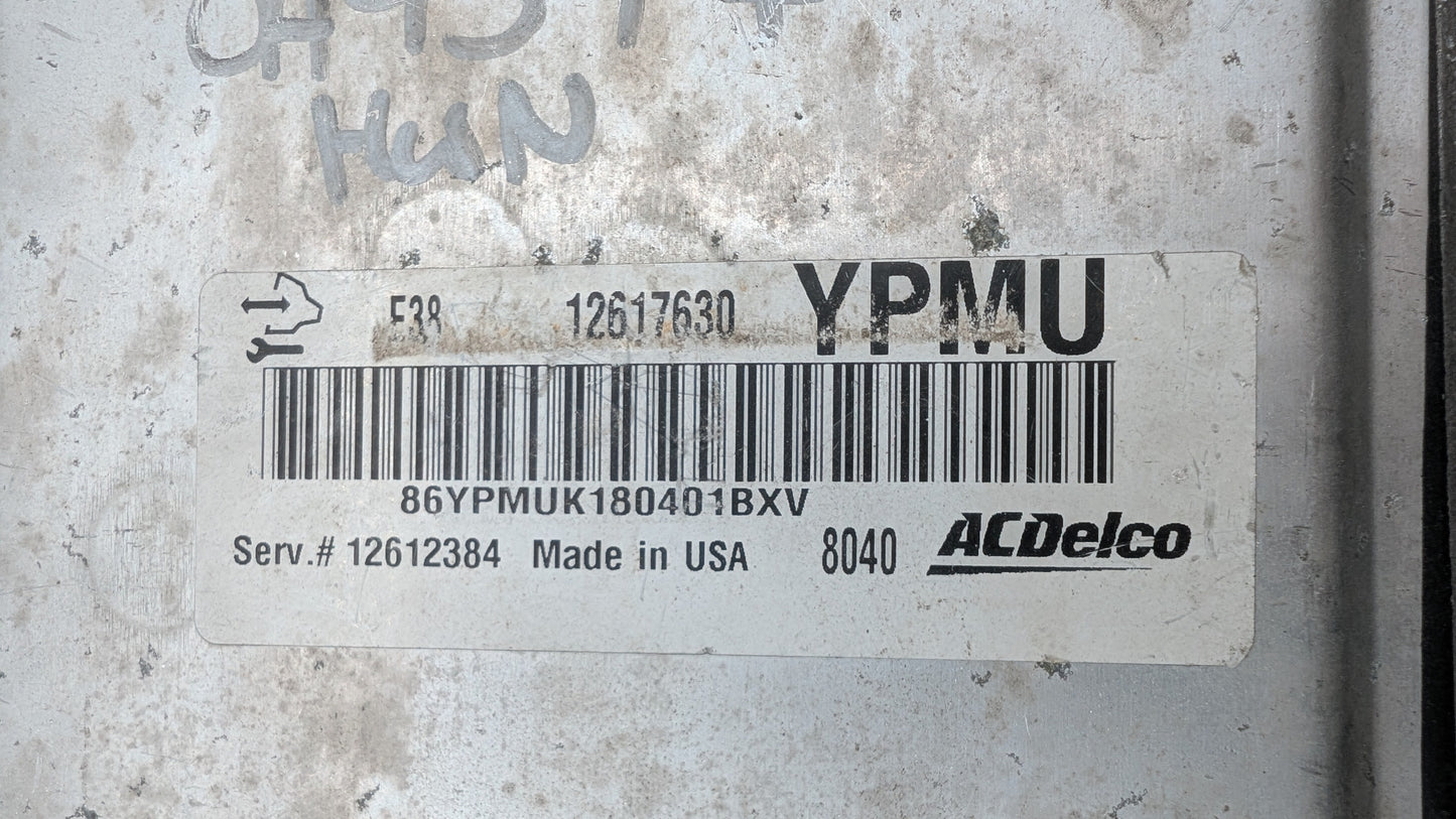 Used 2008 GMC Savana 25 ACDelco E38 12617630 ECU 12612384