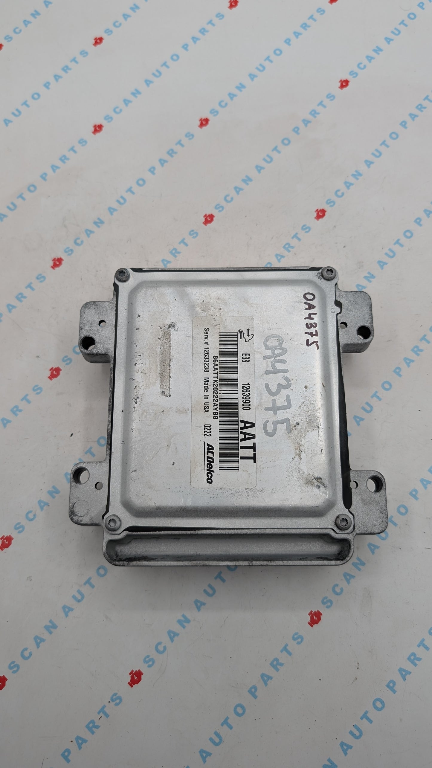 Used 2011 Chevrolet Silverado ACDelco E38 12639900 ECU 12633238