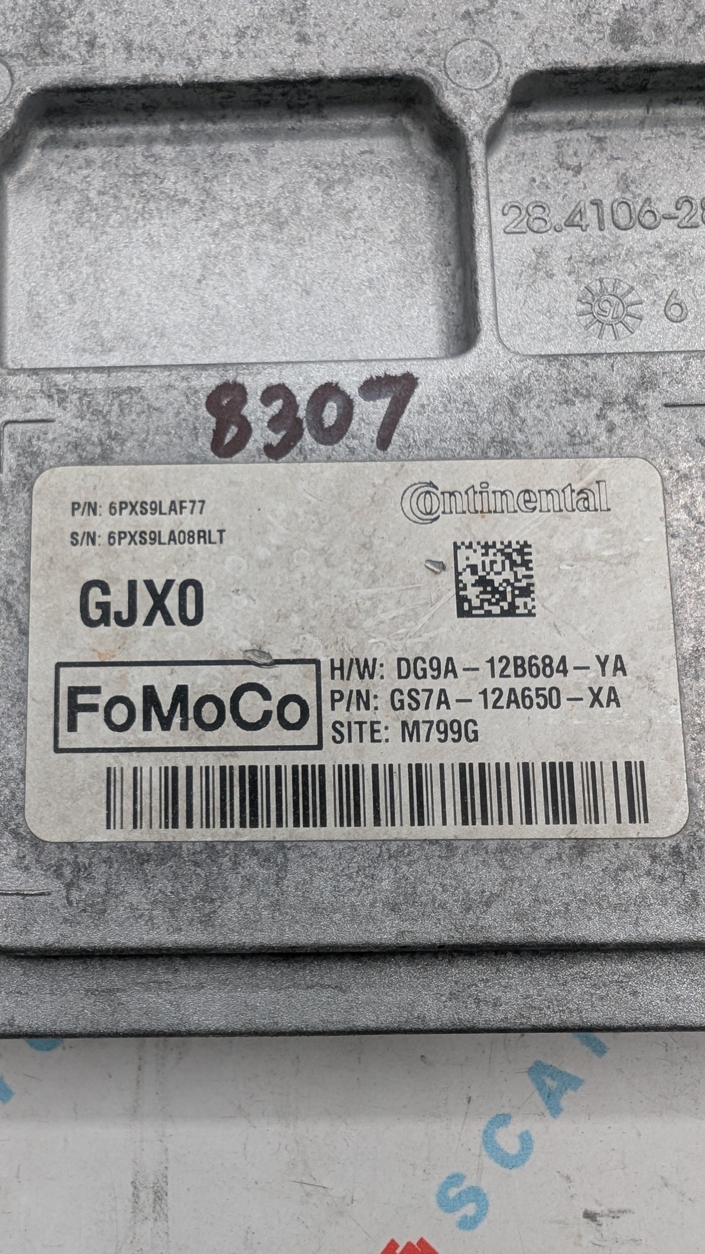 Used 2016 Ford Fusion FoMoCo DF9A-12B684-YA ECU 6PXS9LAF77