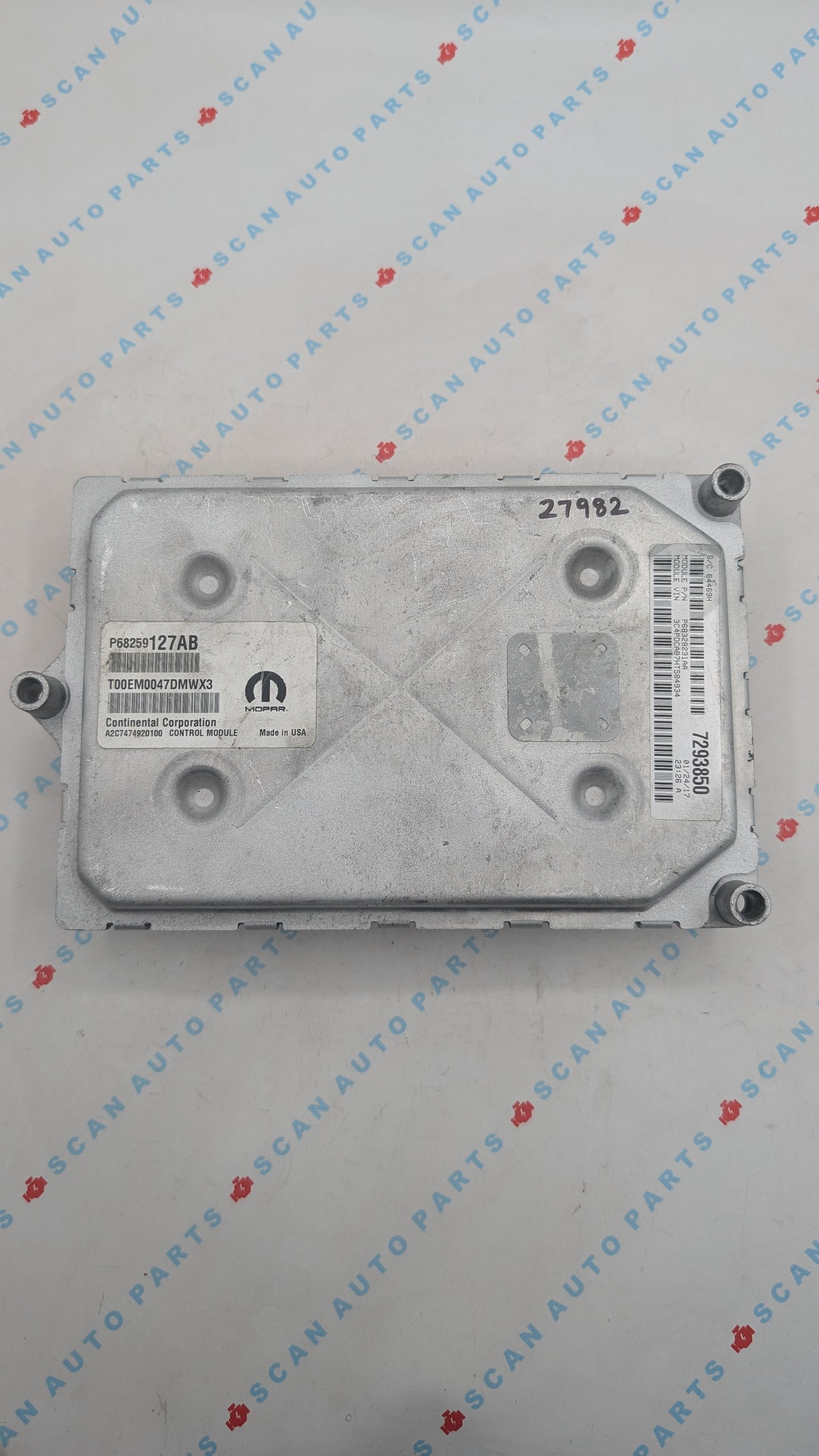 Used 2017 Dodge Journey Continental P68328231AA ECU P68259127AB