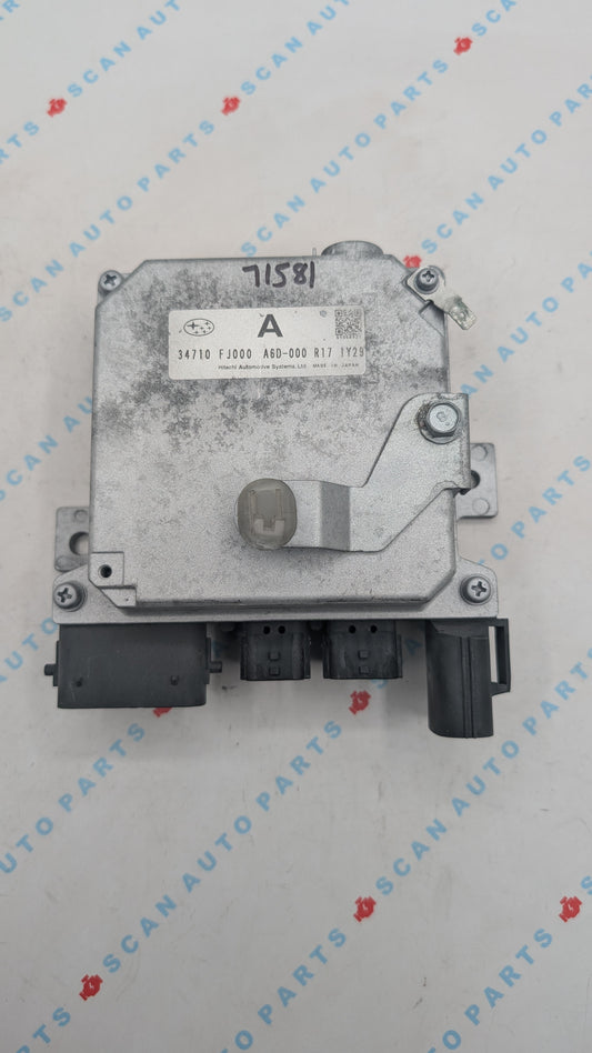 Used 2012 Subaru Impreza Hitachi  Power Steering Control Module 34710 FJ000 A6D-000 R17