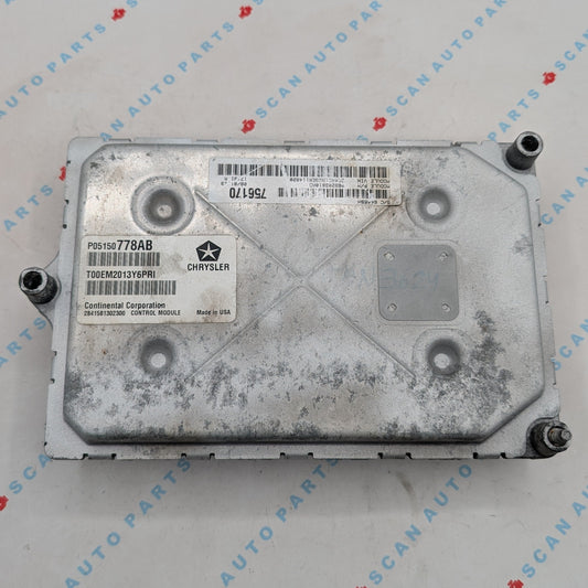 Used 2014 Chrysler Town & Country Continental P68206610AD ECU P05150778AB