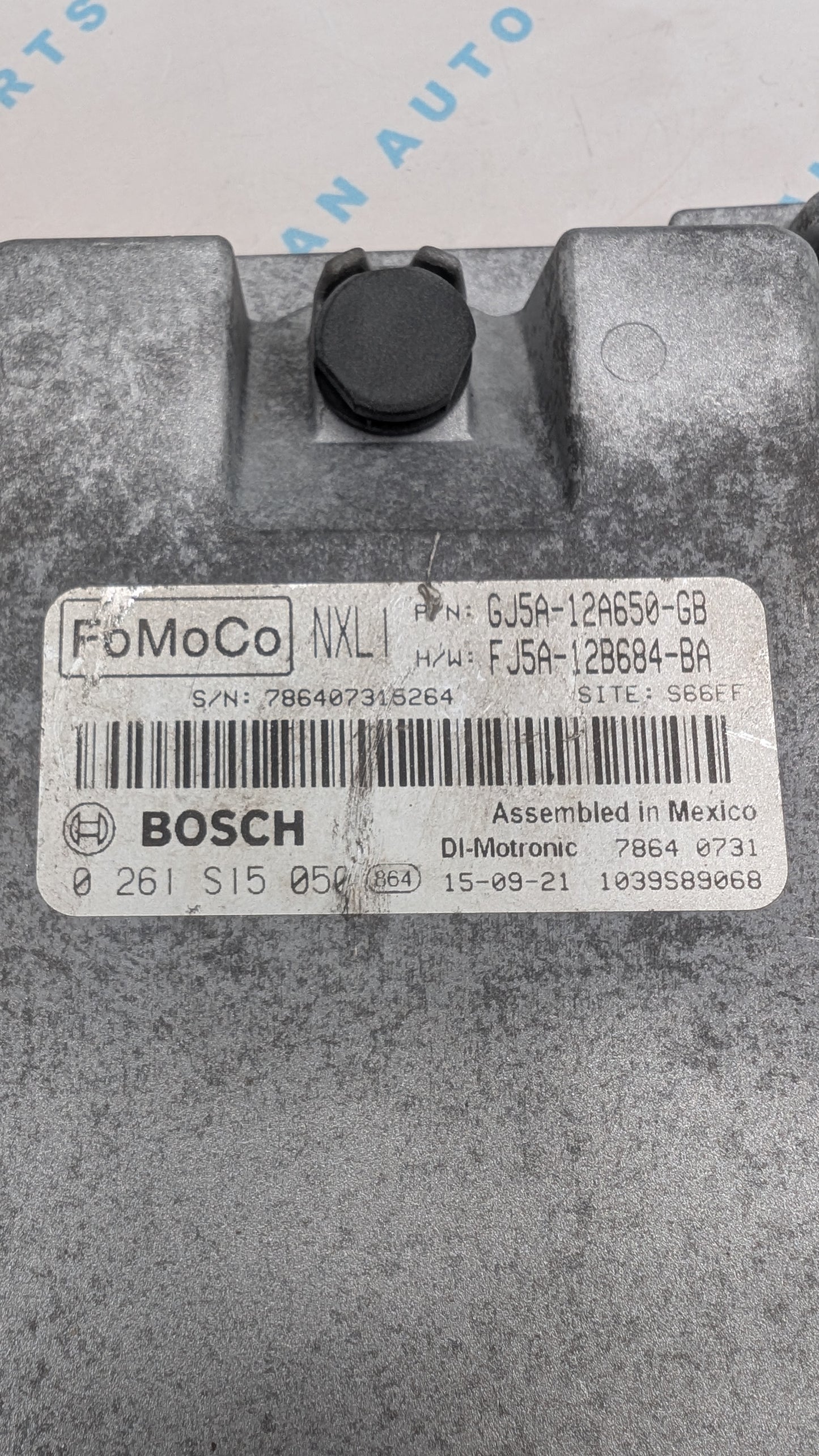 Used 2016 Ford Escape Bosch GJ5A-12A650-GB ECU 0261S15050