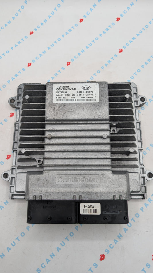 Used 2012 Kia Optima Continental 39101-2G873 ECU SIM2K-240 / 5WY4E89B