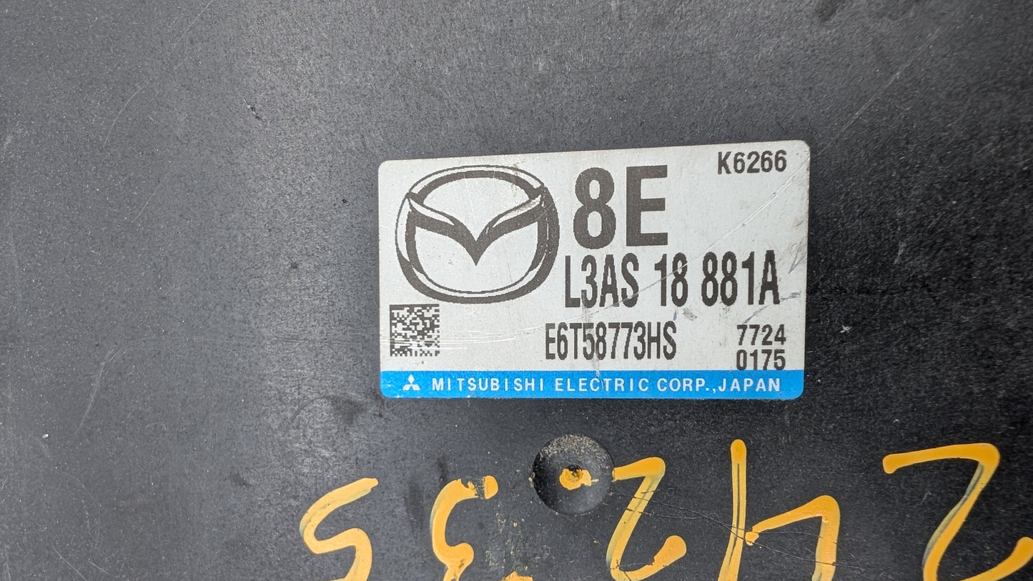 Used 2008 Mazda 3 Mitsubishi L3AS18881A ECU E6T58773HS