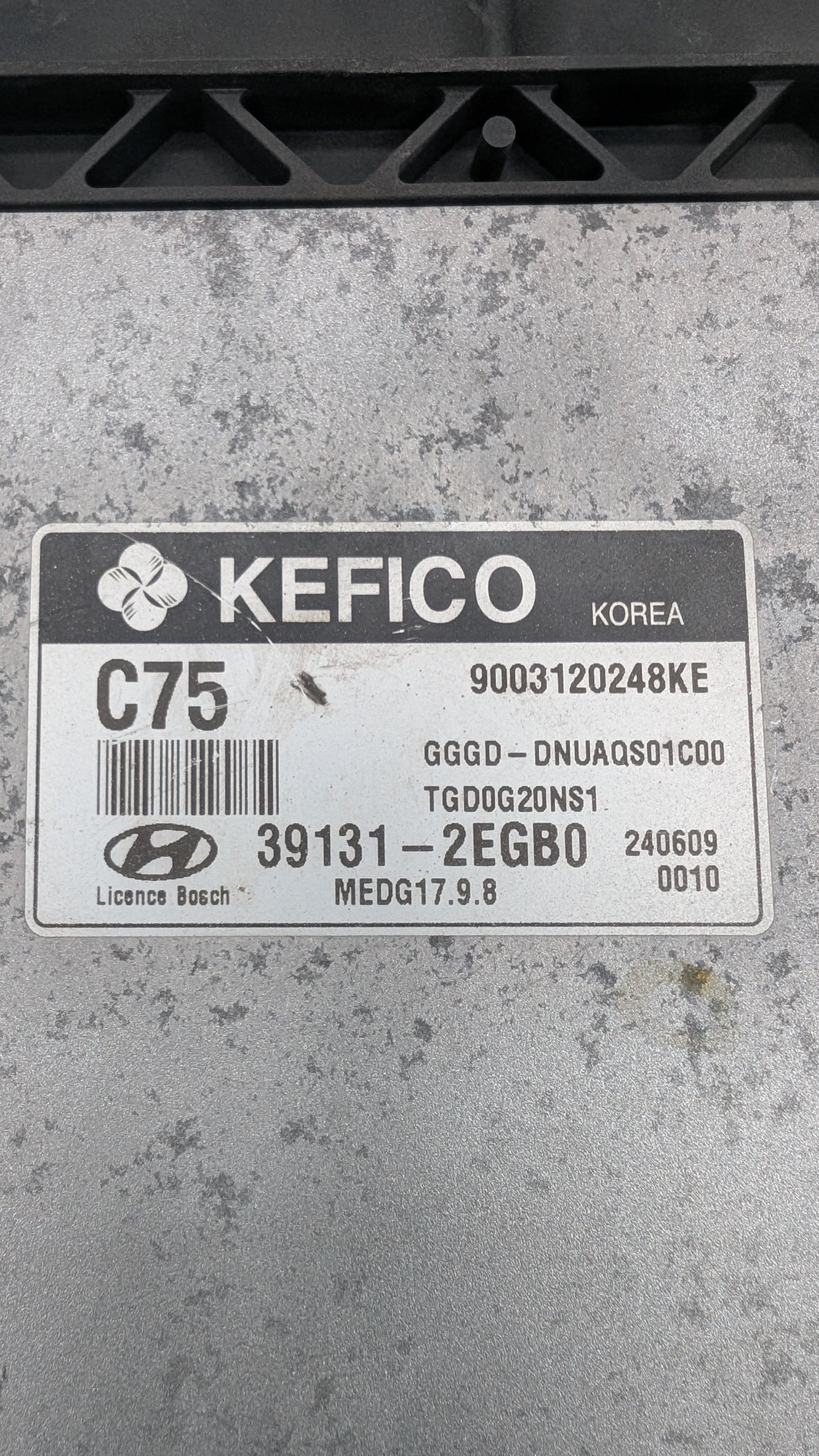 Used 2014 Hyundai Elantra Kefico 39131-2EGB0 ECU MEDG17.9.8