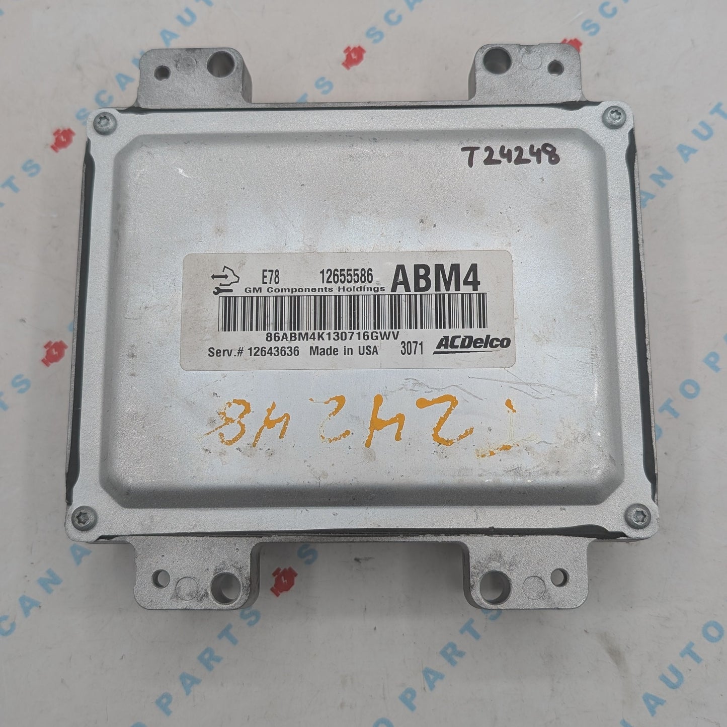 Used 2013 Chevrolet Cruze ACDelco E78 12655586 ECU 12643636