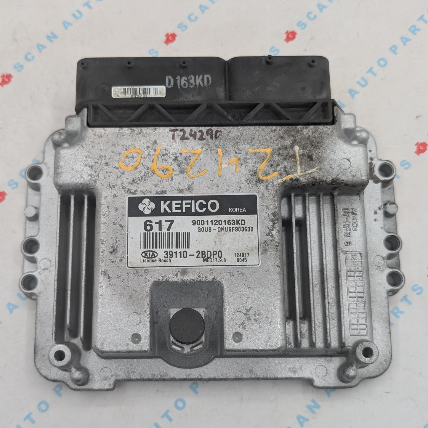 Used 2013 Kia Rio Kefico 39110-2BDP0 ECU MED17.9.8