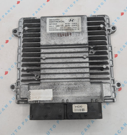 Used 2013 Hyundai Santa Fe Continental 39130-2GBC0 ECU SIM2K-240 / 5WY4V24H