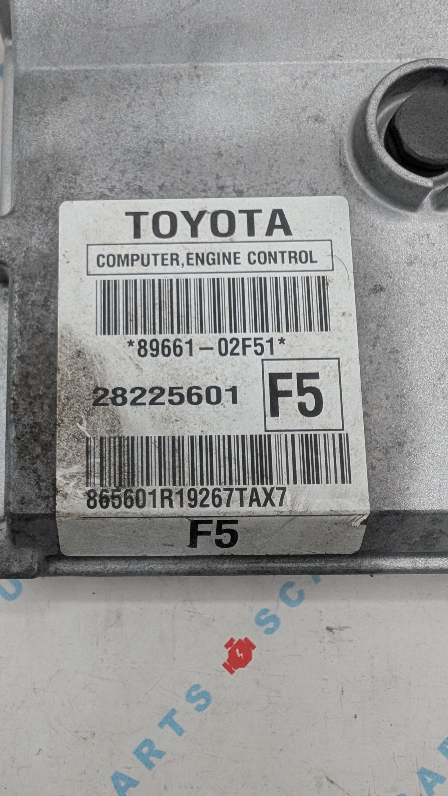 Used 2010 Toyota Corolla Toyota 89661-02F51 ECU 28225601