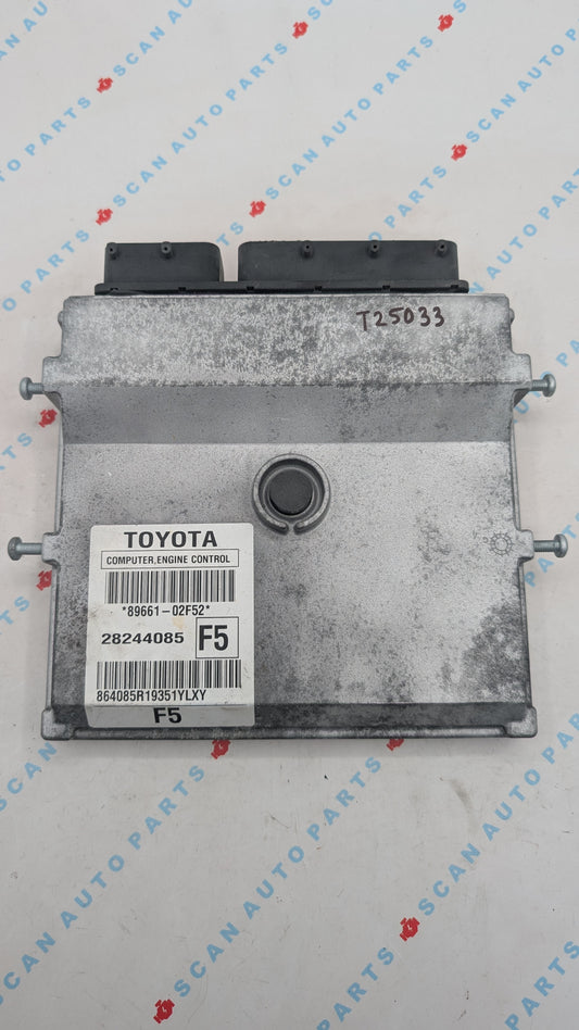 Used 2010 Toyota Corolla Toyota 89661-02F52 ECU 28244085