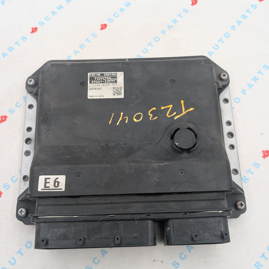 Used 2008 Lexus ES350 Denso 89661-33E71 ECU 275300-4500