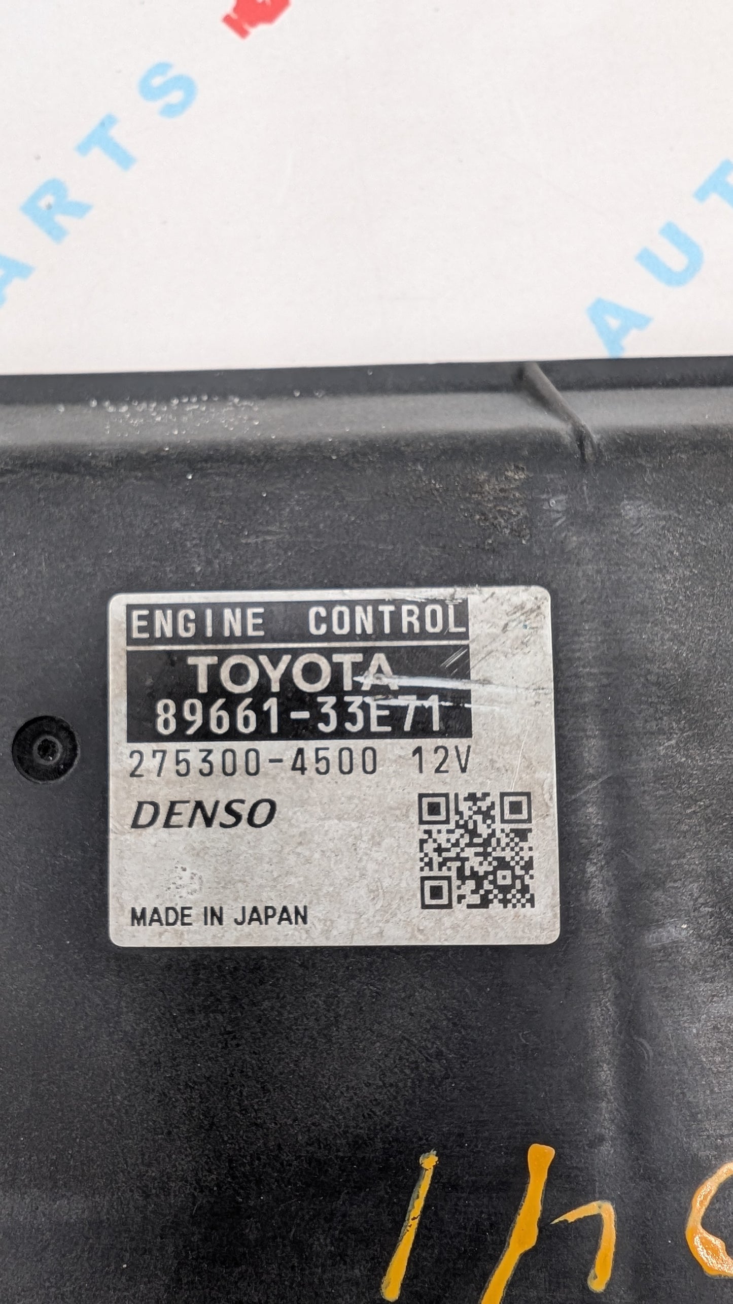 Used 2008 Lexus ES350 Denso 89661-33E71 ECU 275300-4500
