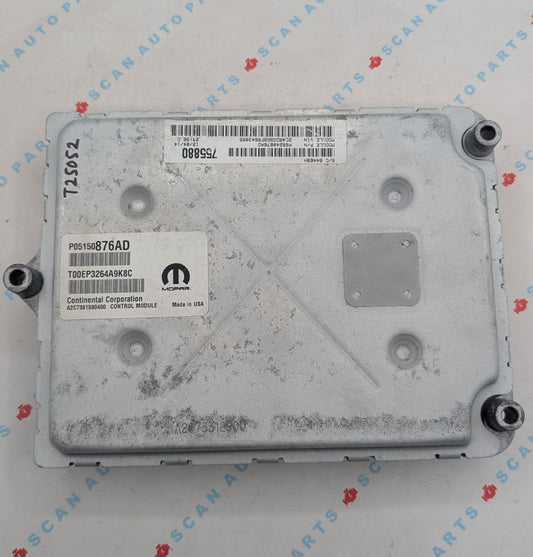 Used 2015 Dodge Caravan Continental P68240676AD ECU P05150876AD