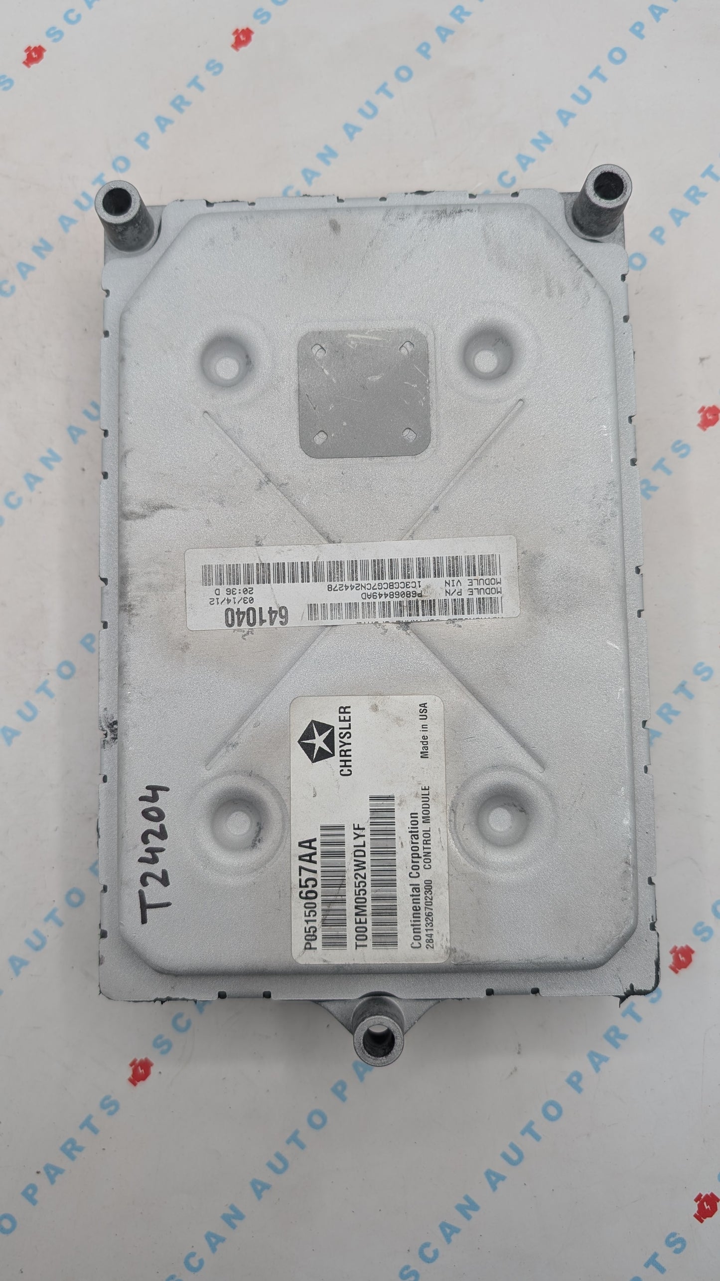 Used 2012 Chrysler 200 Continental P68068449AD ECU P05150657AA
